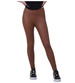 Elastyczne ciemno brązowe legginsy damskie /H UB923 T189/
