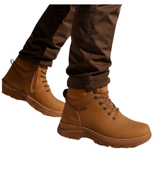 Wysokie zimowe buty trekkingowe męskie Camel /E5-1 184614 T477/