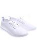 Białe sznurowane tensiówki damskie /G7-2 15856 T276/