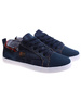 Sznurowane granatowe męskie trampki /E3-1 Ab168 T295/ 