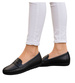 Wsuwane czarne baleriny lordsy /H2 18470 W7-38/