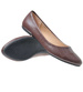 Modne damskie balerinki Brązowe /E7-2 7378 S078/