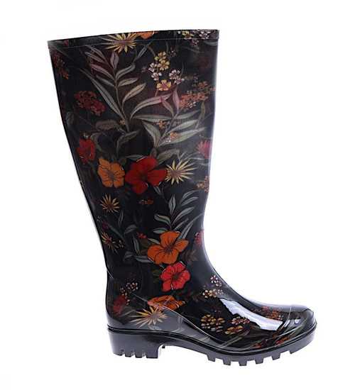 Kalosze gumiaki damskie w kolorach jesieni /G7-1 14707 T399/