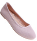 Różowe ażurowe baleriny dziewczęce /D2-2 17632 T121/