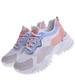 Damskie sneakersy na platformie Pink /G5-3 10623 S498/