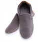Szaro brązowe męskie trampki slip on /A1-3 16515 T286/