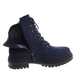 Granatowe botki trapery z ociepleniem /i6-4 h2 18446 T432/