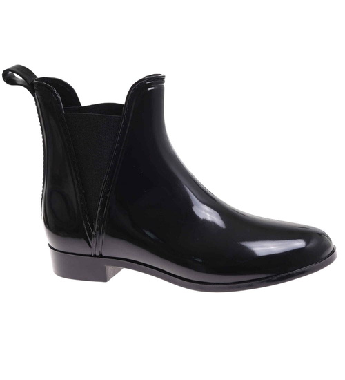 Kalosze damskie czarne gumowce /B6-1  +H2 17979 T21-52/