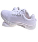 Białe wiązane sneakersy buty sportowe /A2-2 17710 W182/