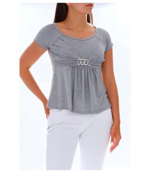 Szara koszulka bluzka damska /H2-K46 UB936 S0/