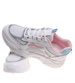 Sznurowane buty sportowe z pastelowymi wstawkami /D2-1 18831 T266/