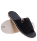 Czarne domowe klapki kapcie /D8-1 16205 S165/