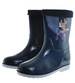 Chłopięce kalosze z ocieplaczem Granatowe /F10-1 10203 S396/