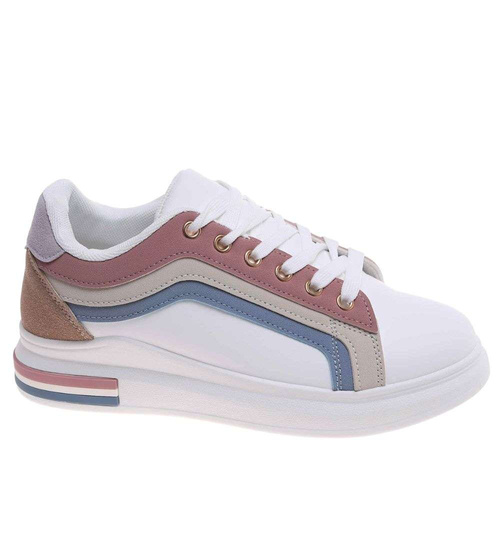 Buty sportowe na niskiej platformie /F8-1 18796 W283/