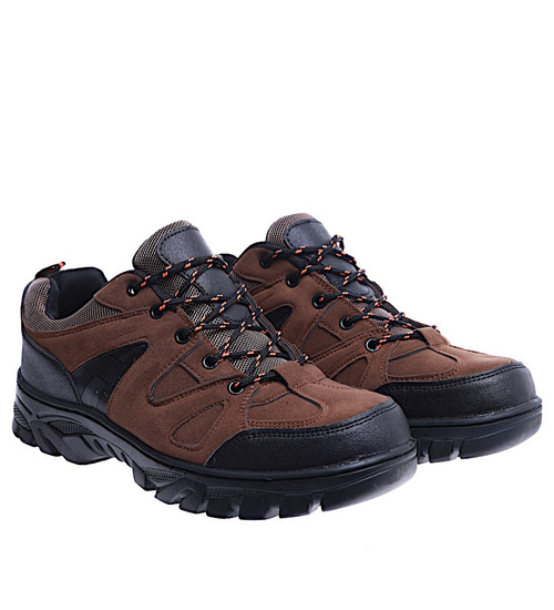 Camelowe trekkingowe buty męskie sznurowane /E7-3 14764 T424/