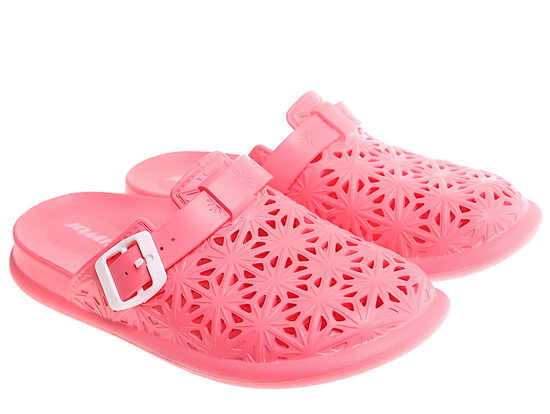 Klapki damskie Ażurowe buty na plażę Arbuzowe /H2 17854 G008/