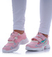 Różowe dziewczęce buty sportowe /F1-3 17426 T203/