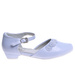 Buty pantofle komunijne dla dziewczynki /B5-2 16093 T279/