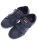 Chłopięce granatowe trampki na rzepy /C7-2 18092 T45-5/