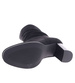 Czarne eleganckie botki na obcasie /C5-1 18410 W482/