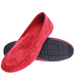 Wsuwane męskie czerwone półbuty mokasyny /D6-3 15632 T250/