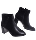 Wizytowe botki zimowe na obcasie /F10-3 18522 G384/