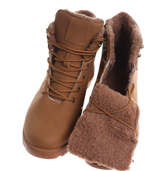 Wysokie zimowe buty trekkingowe męskie Camel /E5-1 18614 T477/