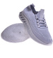Wsuwane szare buty sportowe /F10-3 11869 T391/
