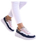 Sportowe damskie buty na platformie /G13-2 13918 T299/