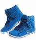 Wysokie niebieskie trampki dziewczęce /G4-1 7952 S192/