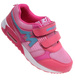 Sportowe buty dziewczęce na rzepy Różowe /G12-2 18130 T292/