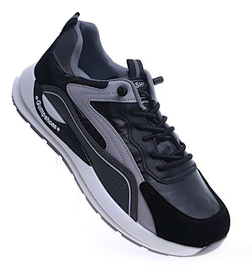 Wiązane męskie buty sportowe /G1-3 13959 T480/