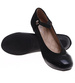 Czarne baleriny z paskiem /D7-216267 T192/