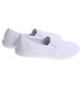 Białe materiałowe tenisówki slip on /C5-2 17772 T280/