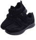 Czarne lekkie buty sportowe na rzepy /C1-3 18155 T289/
