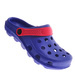Niebieskie Gumowe klapki dziecięce z paskiem /G12-1 10871 S097/