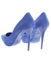 Przepiękne niebieskie czółenka szpilki /F5-3 13154 S695/
