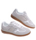 Szare sznurowane buty sportowe casual /D9-1 18795 W286/