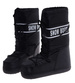 Czarne wysokie kozaki śniegowce damskie /A9-1 18462 T235/