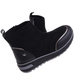 Sportowe botki damskie na zimę czarne /B4-1 18556 W205/