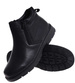 Czarne ocieplane botki męskie z suwakiem /D7-3 18454 T581/