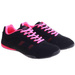 Sznurowane czarno fuksjowe buty sportowe /C1-3 H2 14992 S149/