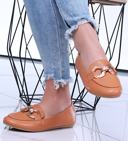 Karmelowe wiosenne baleriny lordsy /D2-2 15559 T197/