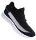 Wsuwane ażurowe czarne buty sportowe /F6-3 17992 T124/