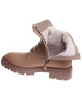 Sznurowane ocieplane botki trapery Khaki /F1-3 18255 W430/