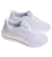Buty sportowe białe sznurowane sneakersy /C2-1 17953 W388/