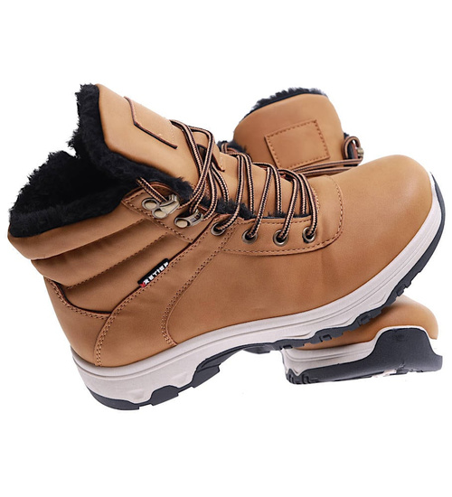 Cłopięce zimowe buty trekkingowe /B4-3 15304 T633/