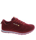 Wiązane bordowe sportowe buty damskie /F5-3 15093 T349/