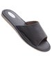 Czarne klapki z naturalnej skóry Premium /D5-1 11323 S199/