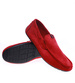 Wsuwane męskie półbuty Czerwone /F8-3 13726 T494/